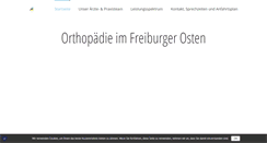 Desktop Screenshot of ortho-fr-ost.de