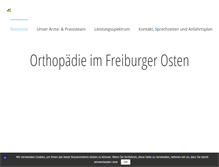 Tablet Screenshot of ortho-fr-ost.de